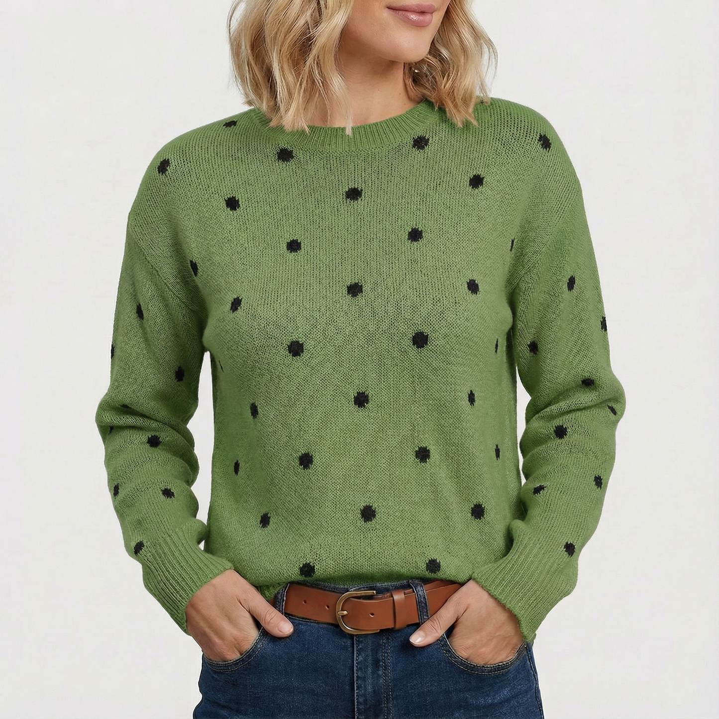 Emilia Sweater polkadot