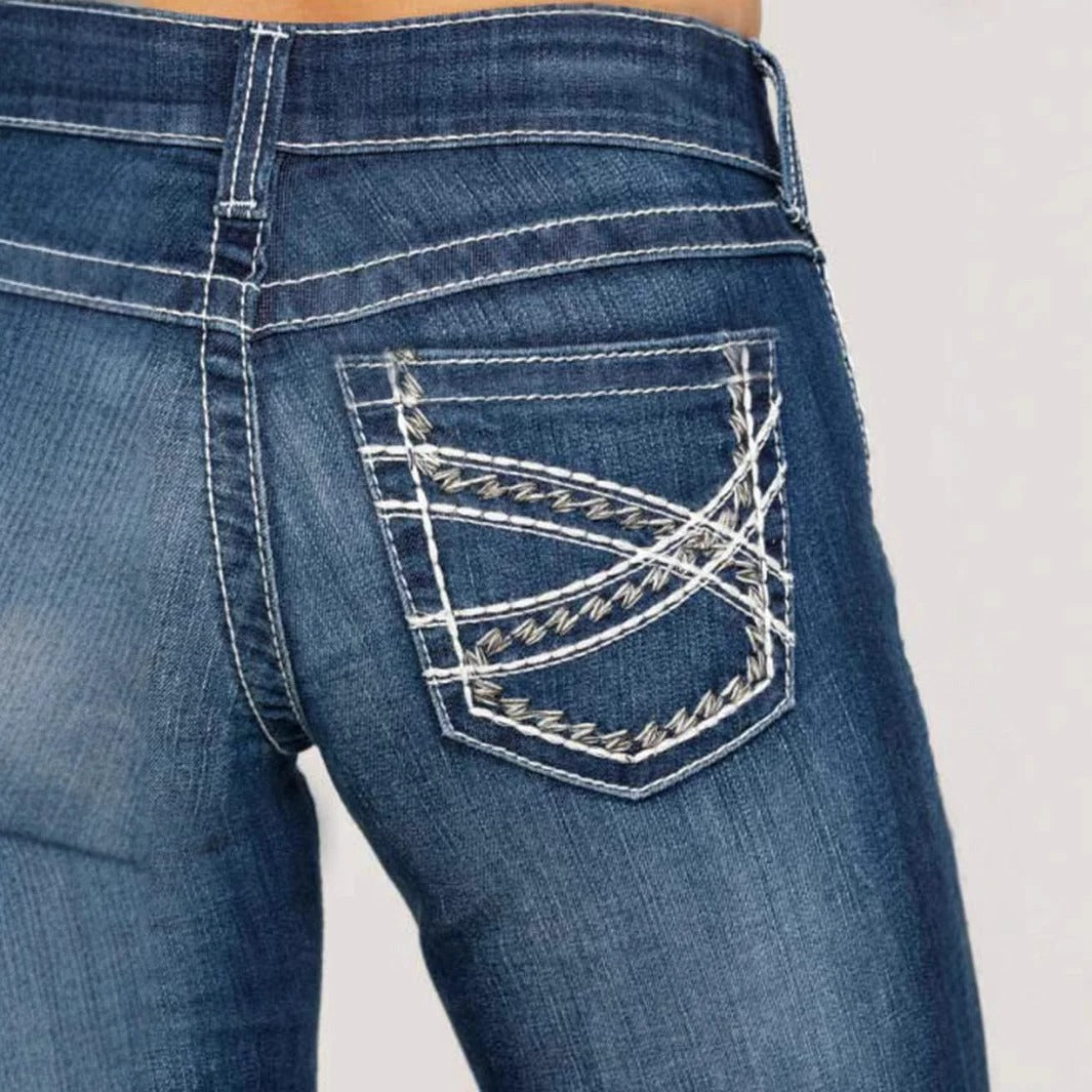 Ravéline Vintage Bootcut Damenjeans