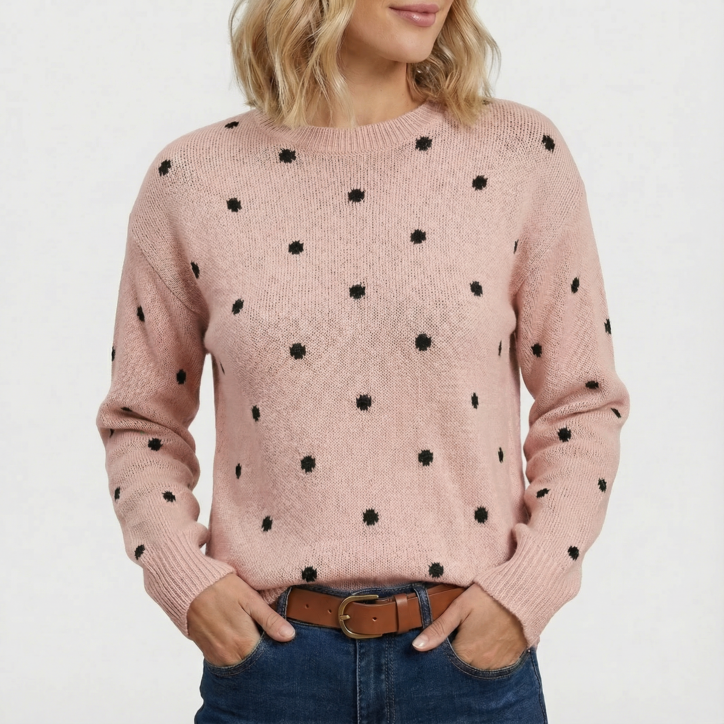 Emilia Sweater polkadot
