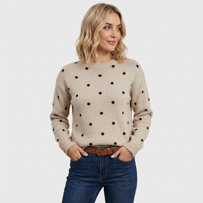 Emilia Sweater polkadot