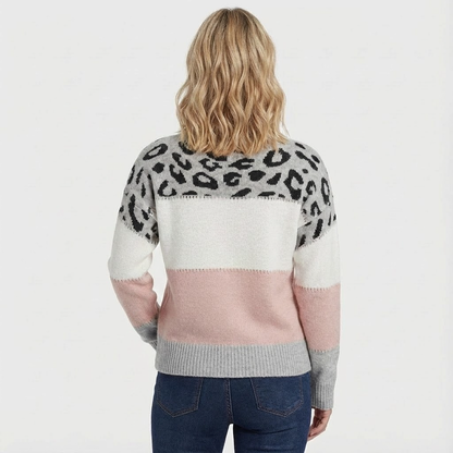 Clara Pullover leopardenlook