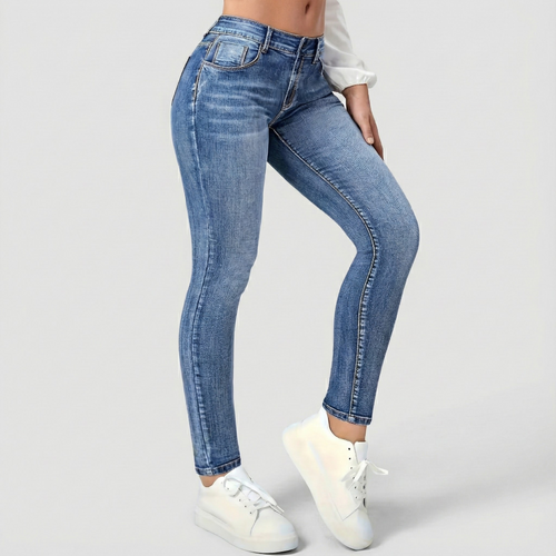 Avelyra High Waist Skinny Damenjeans