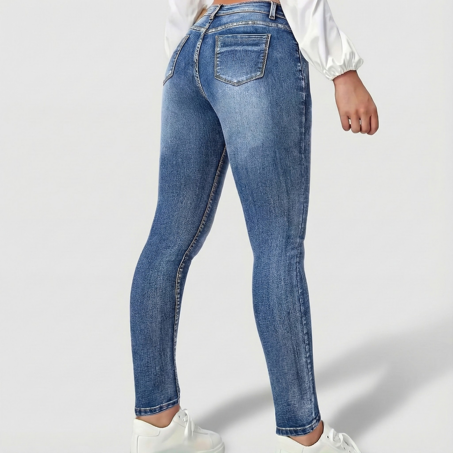 Avelyra High Waist Skinny Damenjeans