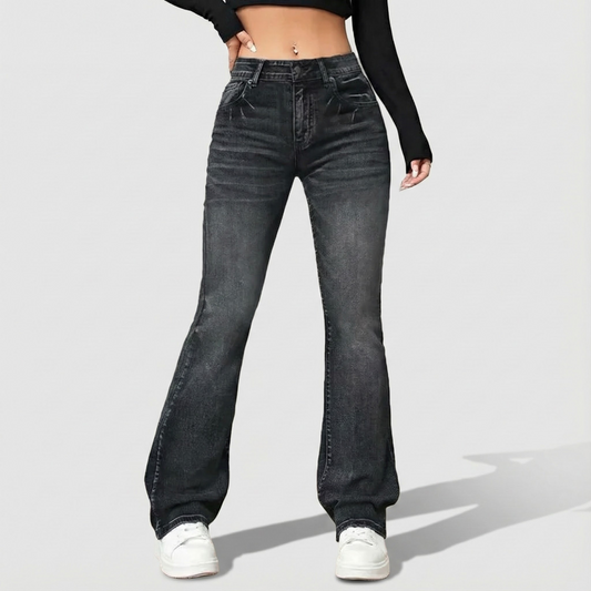 Zelaira Classic Flare Damenjeans