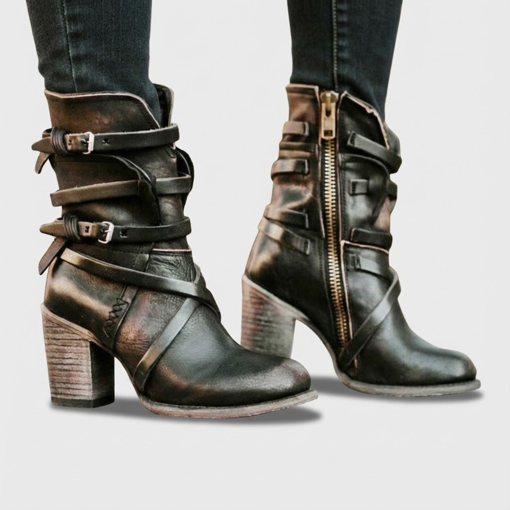 Elin Lederstiefel vintage