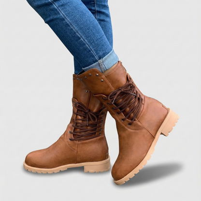 Ayla Low Heel Boots elegant