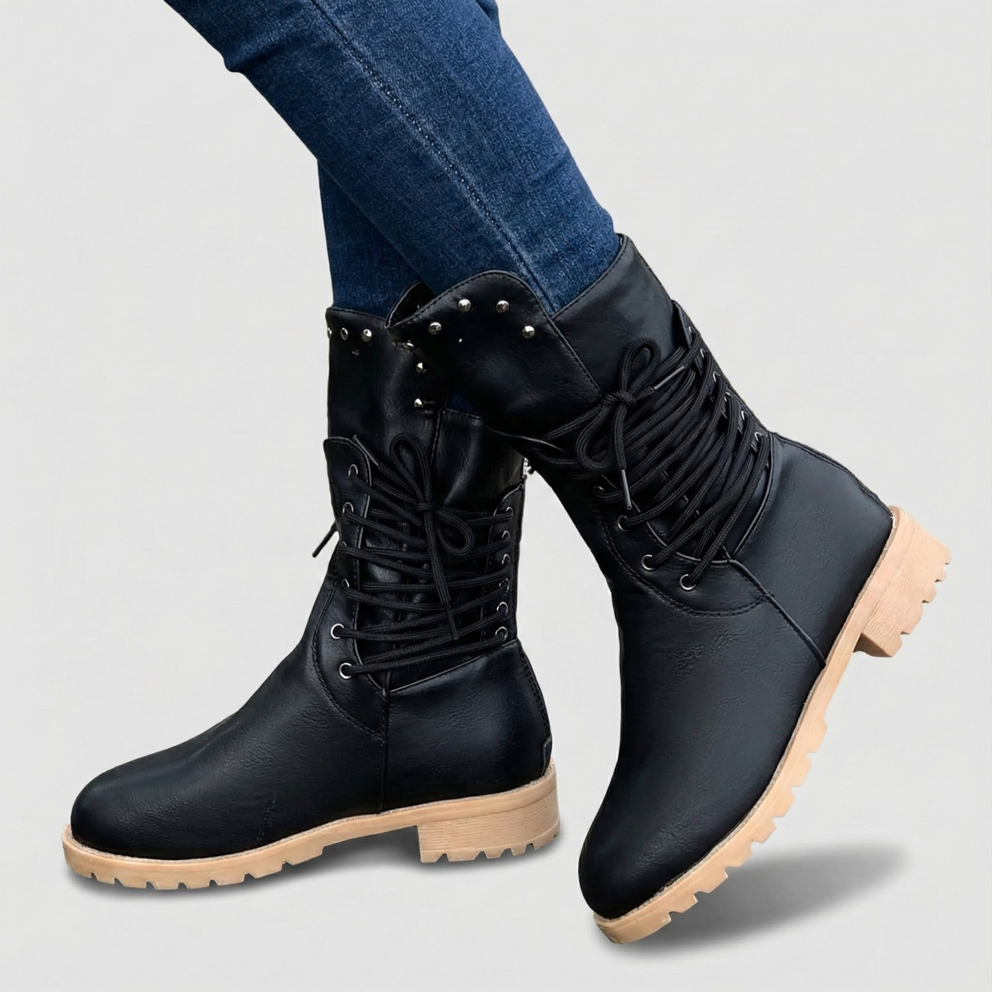 Ayla Low Heel Boots elegant