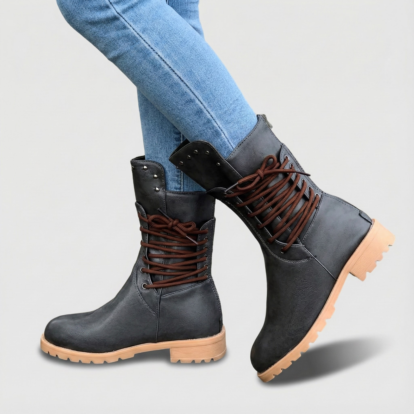 Ayla Low Heel Boots elegant