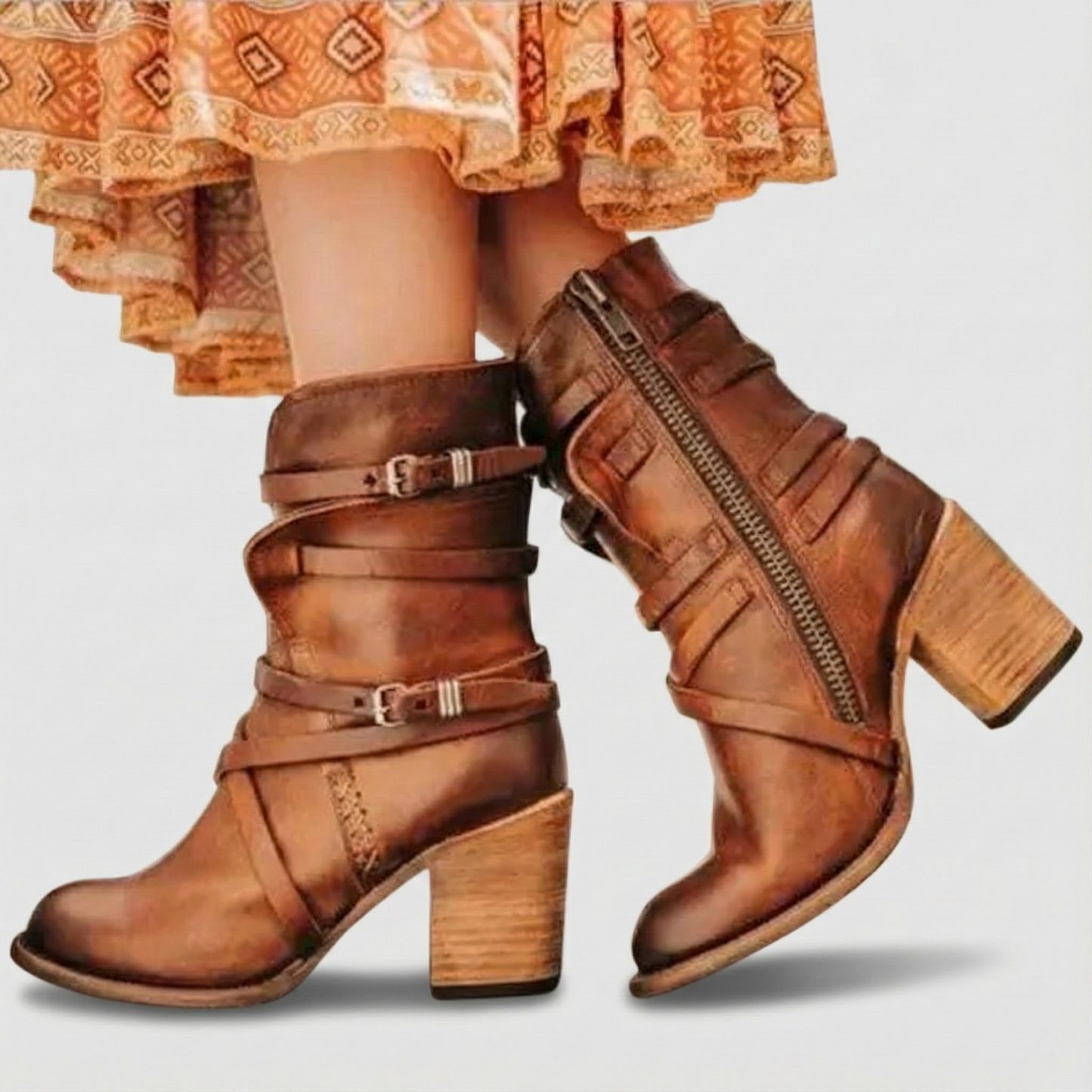 Elin Lederstiefel vintage