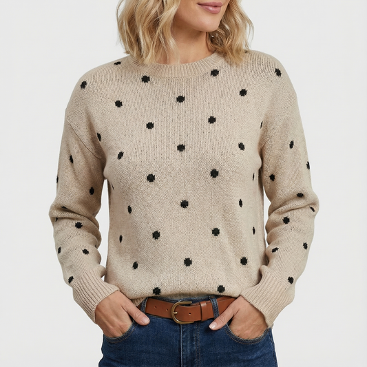 Emilia Sweater polkadot