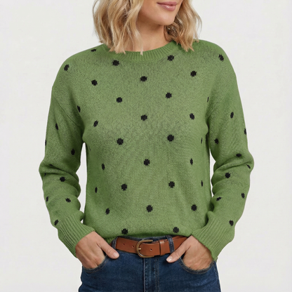 Emilia Sweater polkadot