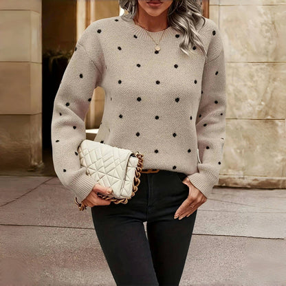 Emilia Sweater polkadot
