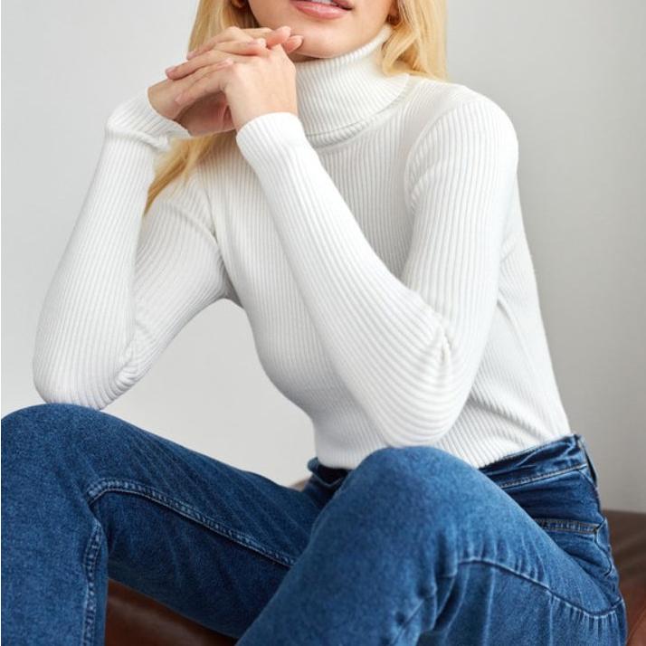 Nora Turtleneck ribbed