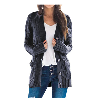 Elara Lange Strickweste