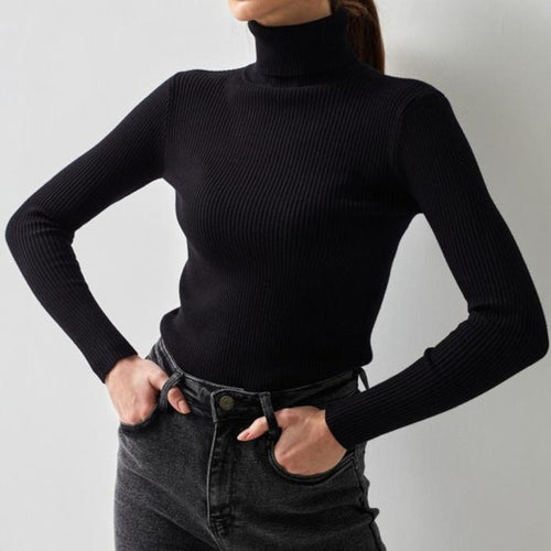 Nora Turtleneck ribbed