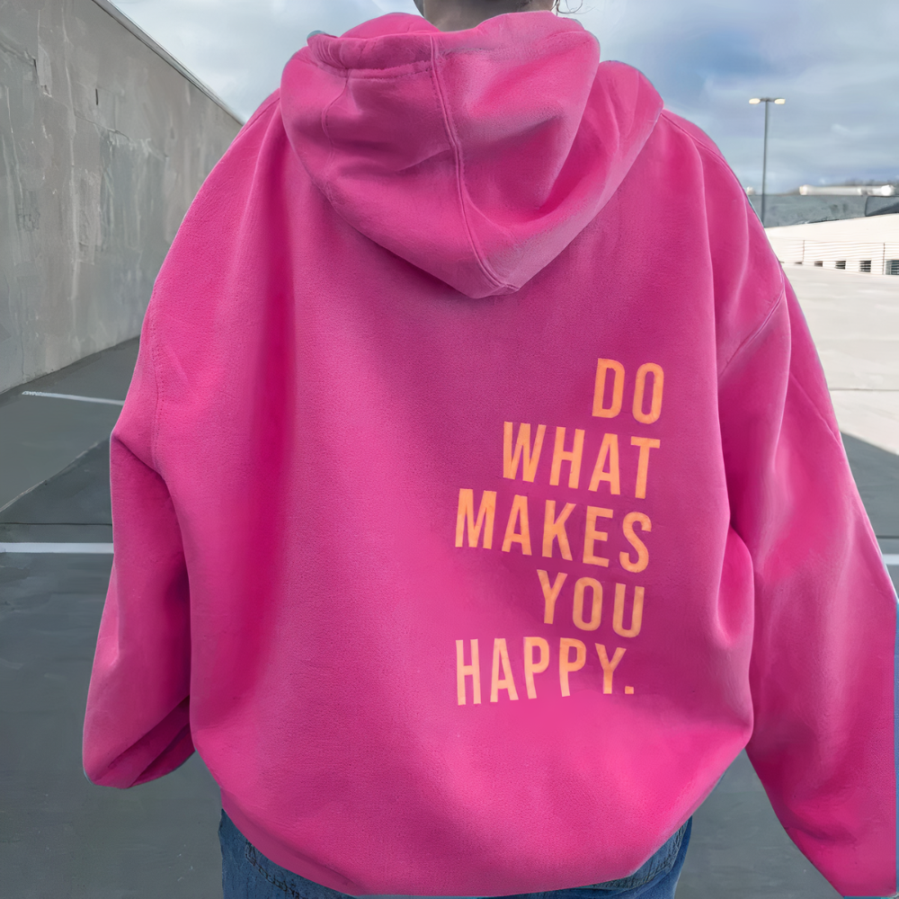 Tara Hoodie happy