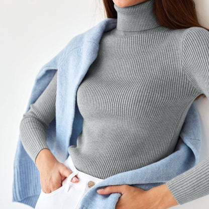Nora Turtleneck ribbed