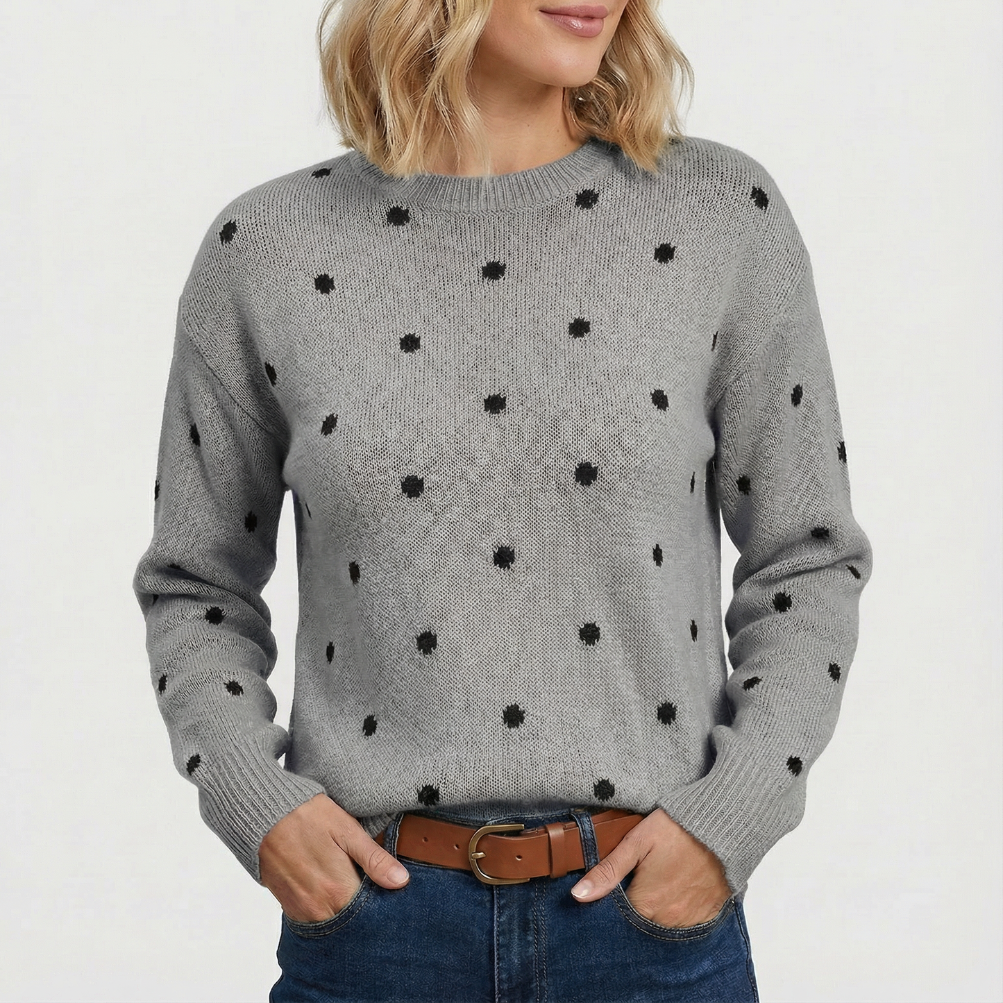 Emilia Sweater polkadot