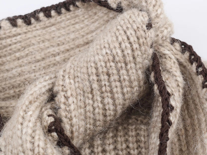 Eliré Damenstrickpullover mit Schleife