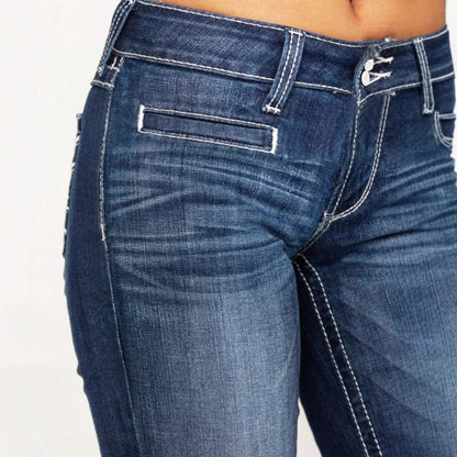 Ravéline Vintage Bootcut Damenjeans